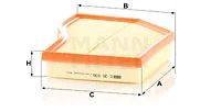 Oro filtras MANN-FILTER C 30 030