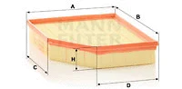 Oro filtras MANN-FILTER C 30 196