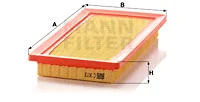 Oro filtras MANN-FILTER C 3073