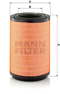 Oro filtras MANN-FILTER C 31 1254