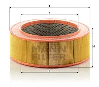 Oro filtras MANN-FILTER C 31 190