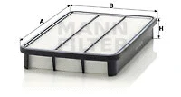 Oro filtras MANN-FILTER C 3145