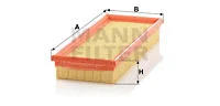 Oro filtras MANN-FILTER C 3170/1-2