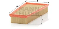 Oro filtras MANN-FILTER C 32 123