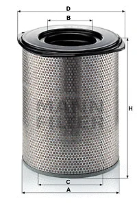 Oro filtras MANN-FILTER C 32 1500