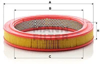 Oro filtras MANN-FILTER C 3260