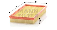 Oro filtras MANN-FILTER C 3270
