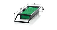 Oro filtras MANN-FILTER C 3324