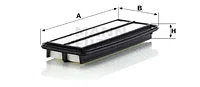 Oro filtras MANN-FILTER C 35 008
