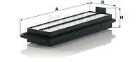 Oro filtras MANN-FILTER C 37 005