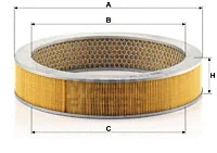 Oro filtras MANN-FILTER C 37 114