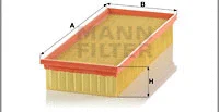 Oro filtras MANN-FILTER C 37 148