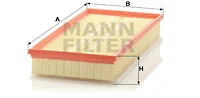 Oro filtras MANN-FILTER C 37 153/1