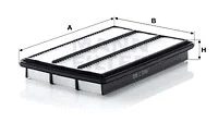 Oro filtras MANN-FILTER C 3766