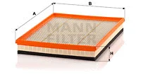 Oro filtras MANN-FILTER C 4019
