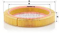 Oro filtras MANN-FILTER C 41 123
