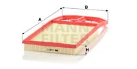 Oro filtras MANN-FILTER C 4287/2