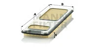 Oro filtras MANN-FILTER C 4373