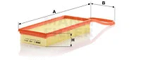 Oro filtras MANN-FILTER C 49 001