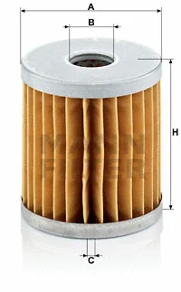 Oro filtras MANN-FILTER C 66