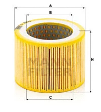Oro filtras MANN-FILTER C 8005