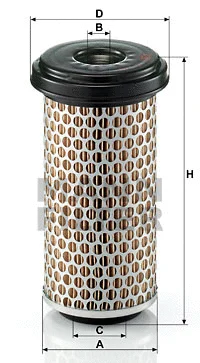 Oro filtras MANN-FILTER C 940