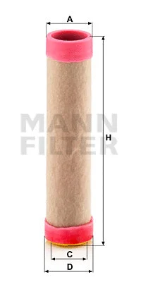 Antrinis oro filtras MANN-FILTER CF 100