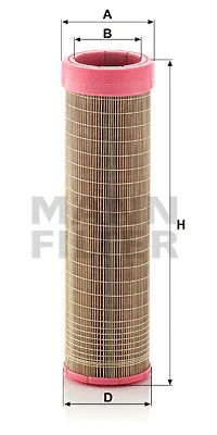 Antrinis oro filtras MANN-FILTER CF 14 145/2
