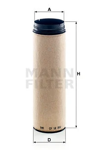 Antrinis oro filtras MANN-FILTER CF 16 002