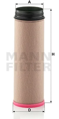 Antrinis oro filtras MANN-FILTER CF 1640