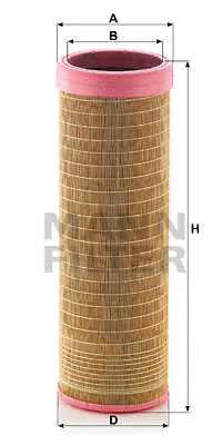 Antrinis oro filtras MANN-FILTER CF 18 202