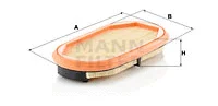 Antrinis oro filtras MANN-FILTER CF 2631
