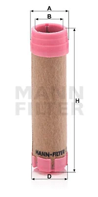 Antrinis oro filtras MANN-FILTER CF 52/2