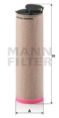 Antrinis oro filtras MANN-FILTER CF 610