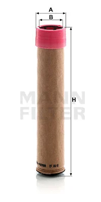 Antrinis oro filtras MANN-FILTER CF 65/2