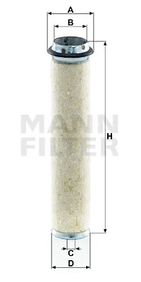 Antrinis oro filtras MANN-FILTER CF 700