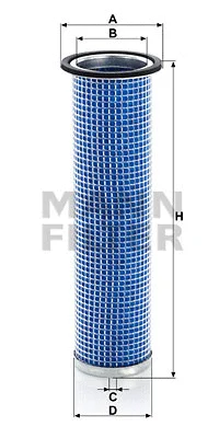 Antrinis oro filtras MANN-FILTER CF 75/1 x
