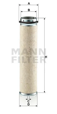 Antrinis oro filtras MANN-FILTER CF 800