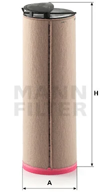 Antrinis oro filtras MANN-FILTER CF 810