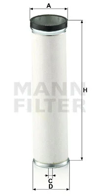 Antrinis oro filtras MANN-FILTER CF 830
