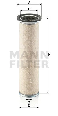 Antrinis oro filtras MANN-FILTER CF 840
