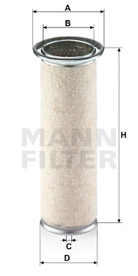 Antrinis oro filtras MANN-FILTER CF 950