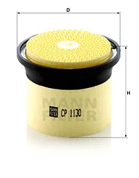 Oro filtras MANN-FILTER CP 1130