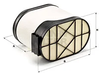 Oro filtras MANN-FILTER CP 33 540
