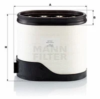 Oro filtras MANN-FILTER CP 38 001