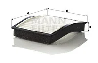 Salono filtras MANN-FILTER CU 1006-2