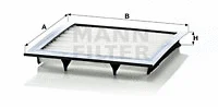 Salono filtras MANN-FILTER CU 1009