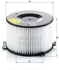 Salono filtras MANN-FILTER CU 1738