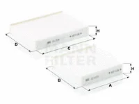 Salono filtras MANN-FILTER CU 21 000-2