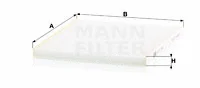 Salono filtras MANN-FILTER CU 21 008